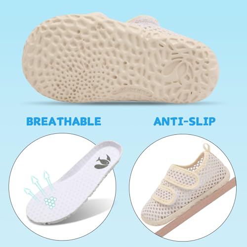 Image of FEETCITY Baby Boys Girls Water Sport Shoes Barefoot Kids Aqua Socks Quick-Dry Beach Swim Pool Shoes