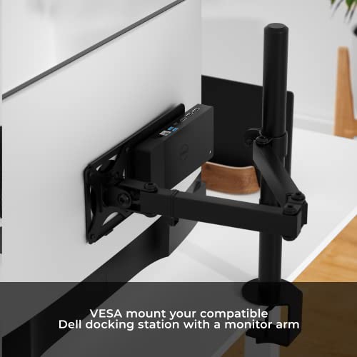HumanCentric Monitor Arm VESA Mount Extension Compatible with Dell Docking Station WD19, W19TB, WD19DC, and WD15, Adapter for Dell Docking Station Arm Mounting Bracket, Compare MK15 Mount Kit by HumanCentric - Image 2
