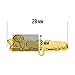 Alfiler bebé oro 18 ktes con angelito. Personalizable: GRABADO INCLUIDO.