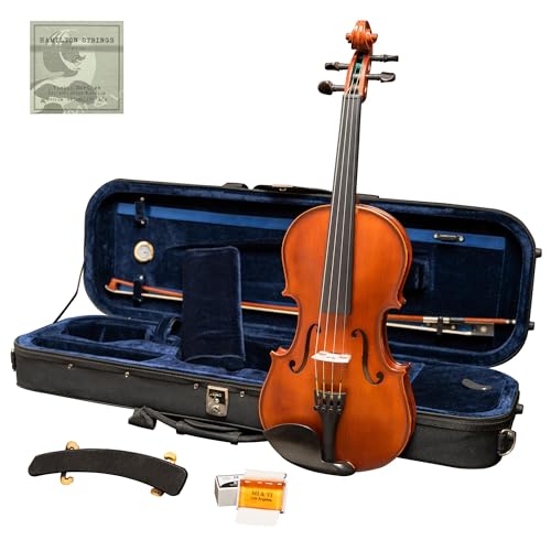 Roma Classic Violin 4/4 Full-Size Violin Outfit — Hard Carrying