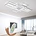 Produktbild Jsz LED Dimmbare Deckenleuchte Wohnzimmerlampe Mit Fernbedienung Moderne Minimalistische Deckenleuchte Kreative Metall Acryl Design Deckenleuchte Beleuchtung Schlafzimmer Dekor Lampe,Weiß,140cm