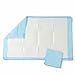 Medline Moderate Absorbency Disposable Quilted Fluff Underpads, 23 x 36 inches, 150 count (25 underpads per bag), Blue