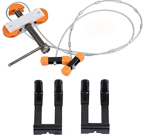 IVEKE Portable Hand Held Bow Press with 2 Quad Brackets for Compound Bow