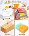 Boduoyejieyi Knotting Comb and Hair Removal for Cats and Dogs, Band Cutter for Hair, Hair Tools, Letter Opener Envelope Slitter, Wrapping Paper Cutter, Style（White+Yellow+Black）