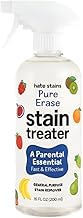 Pure Erase Instant cloth Stain Remover Fabric Spray, stain treater for Ink, food,Coffee,Pen, Oil,Grease,Safe on all Colours, all in one Fabric Cleaner for Cotton, denim,sofa,carpet - 200ml