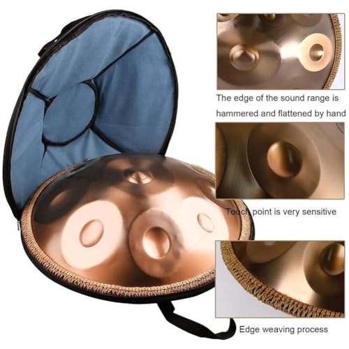 Handpan Drum, Tambor de Mano de Acero 10 Notas 22 Pulgadas miniatura 2