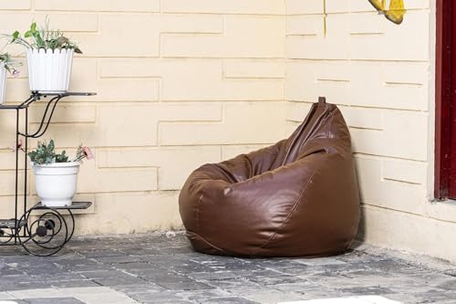 Image of Bean Bag Cover - Ultra Soft & Durable Washable Replacement Cover, Premium Fabric, Extra-Large & Comfortable, Perfect for Adults & Kids, Stylish Home Decor (Filling Not Included)