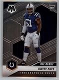 2021 PANINI MOSAIC #260 KWITY PAYE COLTS FOOTBALL NFL