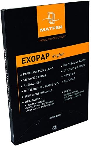 Matfer Bourgeat Exopap Baking Paper 600 x 400mm (Pack of 500)