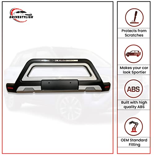 Image of Acrylonitrile Butadiene Styrene (ABS) Front Bumper Protector Guard for Mahindra Bolero Neo