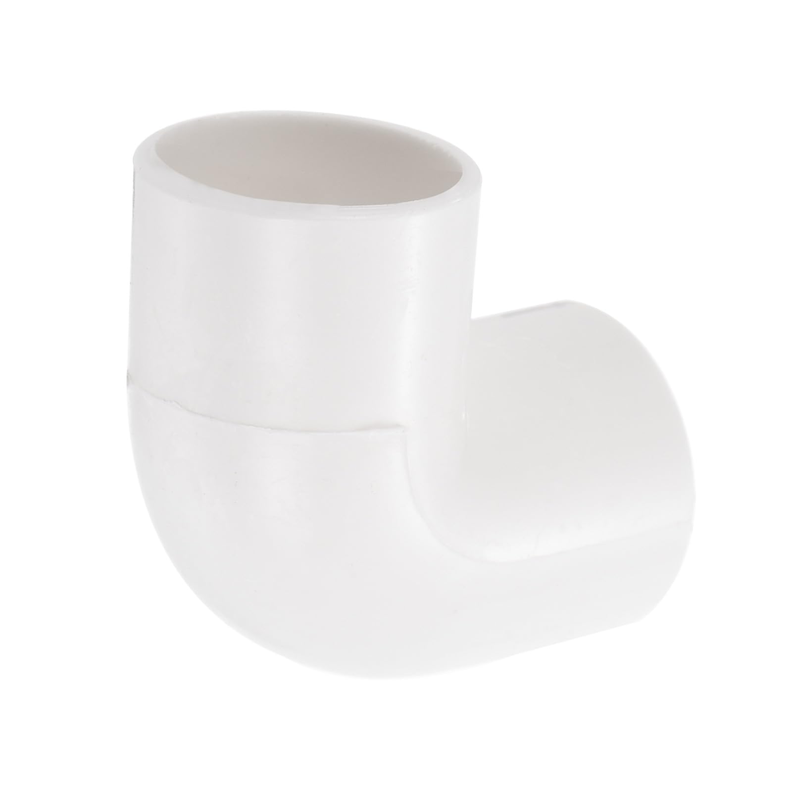 QUARKZMAN Złączka do rur PVC 90 stopni 16 mm Kolanko rury łączące do rur kolanowych Biały kierunek zmiany kierunku do węża ogrodowego PVC DIY Przewód elektryczny 50 szt