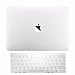 TOP CASE - Macbook Pro 13 WITHOUT Touch Bar (Release 2017 & 2016) 2 in 1, Rubberized Hard Case Cover + Matching Color Keyboard Cover for MacBook Pro 13-inch A1708 without Touch Bar - Matte Clear
