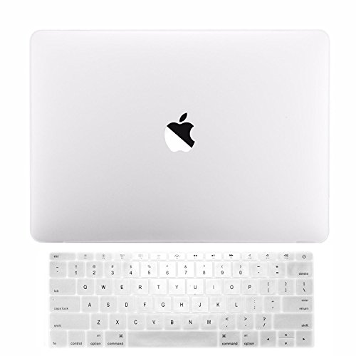 TOP CASE MacBook Pro 13 inch Case 2019 2018 2017 2016 Release Model: A1708 Without Touch Bar, 2 in 1 Signature Bundle Rubberized Hard Case + Keyboard Cover Compatible MacBook Pro 13