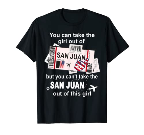 San Juan Pase de embarque - San Juan Chica Camiseta