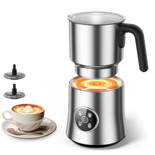 4-in-1 Milk Frother and Steamer for Lattes