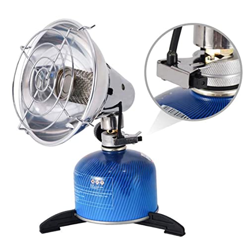 Chauffage à gaz portable mini réchaud de camping avec support et sac - 8