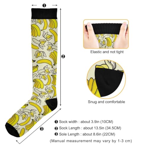 Image of Fisyme Socks for Women Men Warm Comfort Athletic Crew Running Hiking Cycling Compression Socks