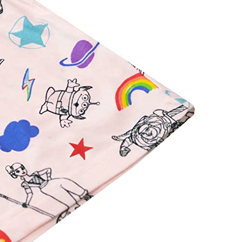 Disney Girls Toy Story Dress Buzz Lightyear Woody Rex Slinky and Bo Peep4