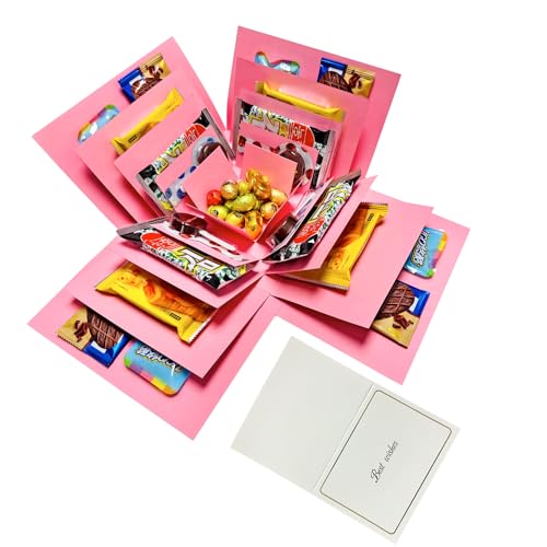 Hryan 5 Layer Gift Box, Multi Layered Explosion Photo DIY