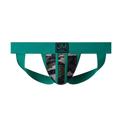 JOCKMAIL Camouflage Mens Jockstraps Underwear Mesh Low Rise Stretch Jock Strap for Men3