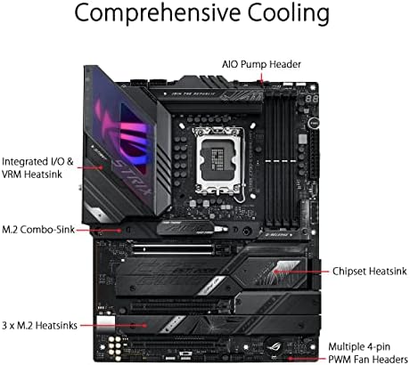 Asus Rog Strix Z790-E Gaming Wifi 90MB1CL0-M0EAY0 Płyta Główna, Czarny (Rbg), ATX