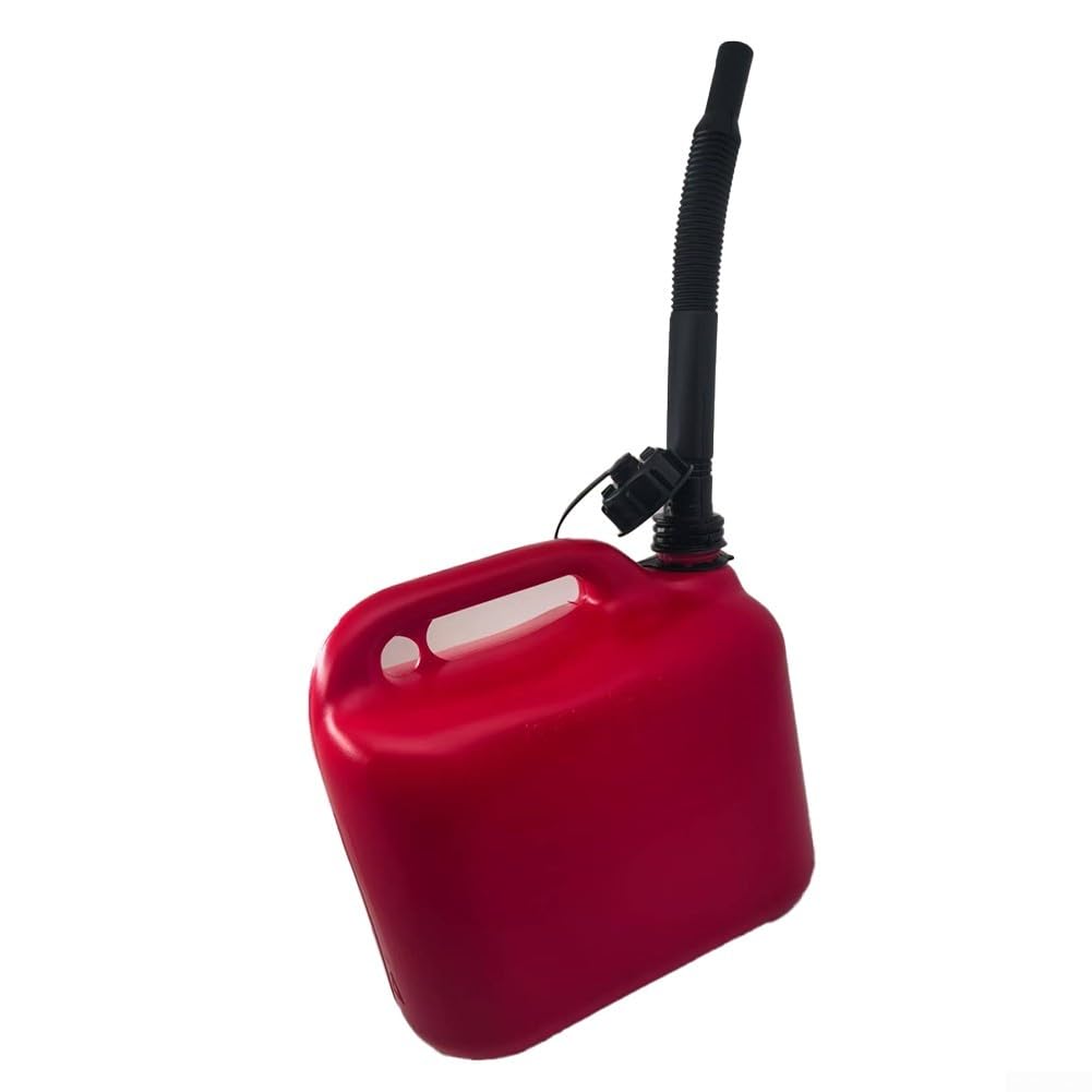 Bidón Combustible HDPE Estable Base Ancha 5 Galones