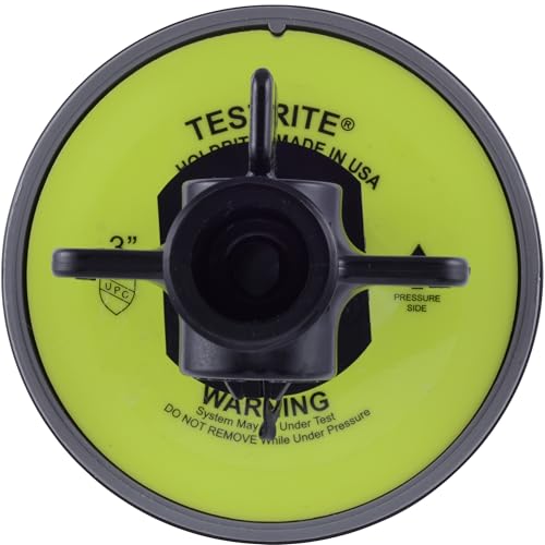 Holdrite TRW3V Testrite Test Wedge with Valve for Piping Systems, 3"