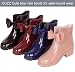 Botas de lluvia antideslizantes para mujer, katiuskas, botines, color Beige, talla 36...