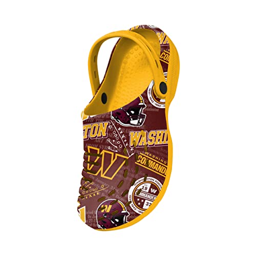 Image of FOCO Arizona Cardinals NFL Mens Historic Print Clog with Strap
