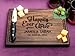 Straga Personalized Cutting Boards | Handmade Wood Engraved Charcuterie | Custom Wedding Gift for Newlyweds or Couples (Happy Ever After Design No.014)