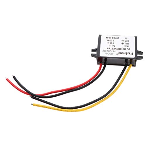 figatia 9-22V a 24V 2A 48W DC-DC Conversor Step Up Boost Módulo Fonte de Alimentação Do Carro