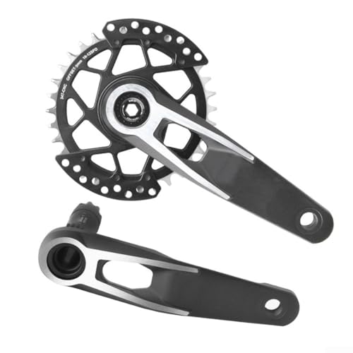 Bielas ultraligeras de aleación 7075 diseñadas para sistemas DUB de montaje fácil, uso (34T 0°)
