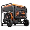 WEN GN875i RV/Transfer-Switch-Ready 8750-Watt Electric Start Open Frame Inverter Generator, Black