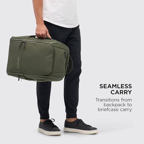NOMATIC 20L Travel Pack - Travel Backpack For Men and Women - Olive - Image 6