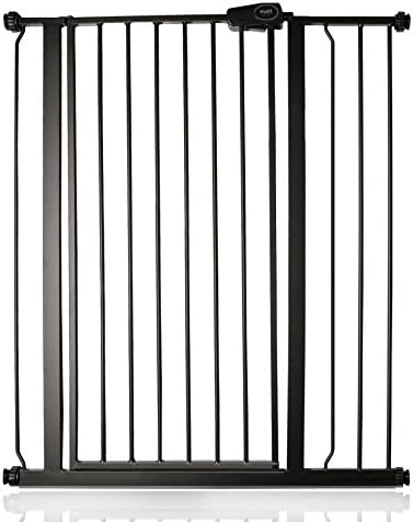 Bettacare Child and Pet Gate Pressure Fit Stair and Pet Gate (139.8cm - 147.4cm, White)