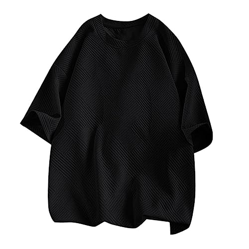 T-Shirt Homme Sport ample à col rond et manches courtes pour l'été