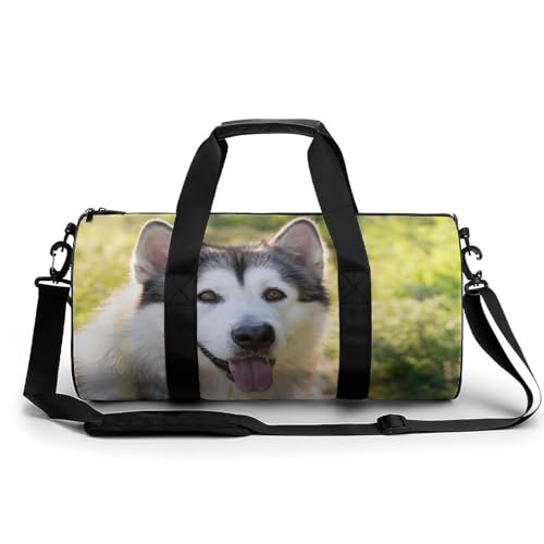 Sac de sport gym sac de voyage chien mignon duffel