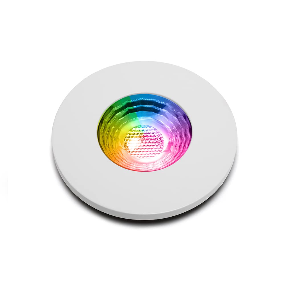 Lieber White Ip65 Fire Rated Colour Changing Downlight Smart Spot Lights For Home Or Office. Works With Tuya Smart Home Free App.