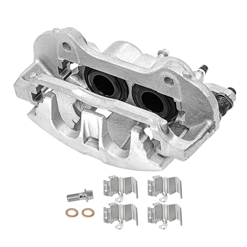 Image of Detroit Axle - Front 2pc Brake Calipers for Chrysler Pacifica