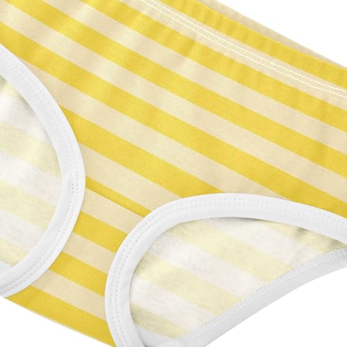 Yellow Stripe Toddler Girls's Underwear 2T 23009154