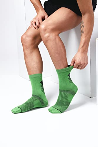 GoWith Men’s Dress Socks, Rayon Made From Bamboo Soft Comfortable Lightweight Thin Breathable Crew Socks, Gift Box3