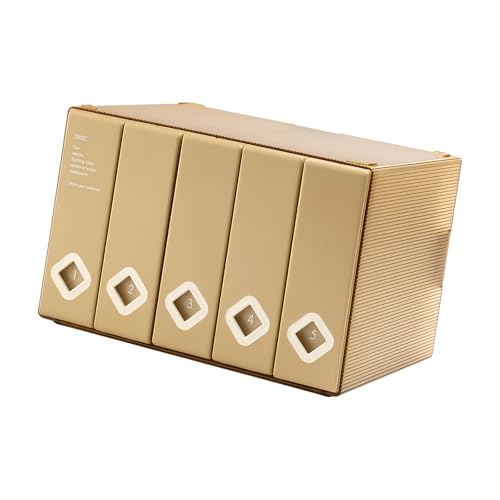 Boîtier 100 disques empilable pour ranger et protéger sans encombre - 7