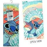 Jay Franco Lilo and Stitch Beach Towel - Super Soft and Absorbent Fade Resistant Cotton Towel - Lilo