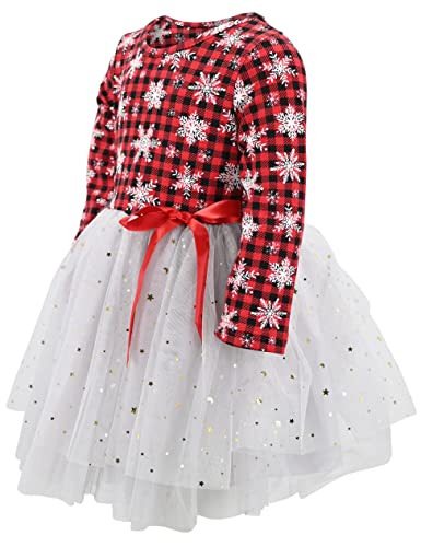 Image of Girls Long Sleeve Tulle Tutu Dresses for Kid and Toddler
