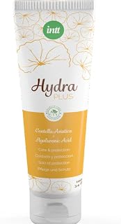 Hydra Plus Hyaluronic Acid & Centella Asiatica Intimate Gel - Hydrating Vegan Formula, Compatible with Condoms & Adult Accessories, Daily Moisturizing Skin Care, 100 mL