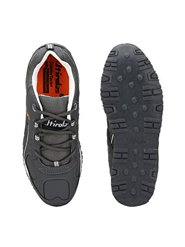 Image of Hirolas Men's Multi Sport Shock Absorbing Walking Running Fitness Athletic Training Gym Sneaker Shoes