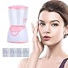 Gegong Face Mask Maker Machine with 32Pcs Collagen, Face Mask Machine, Facial Treatment, DIY Natural Fruit Vegetable Mask SPA Skin Care for Eye Chest Hand Neck Skin Care (Machine)