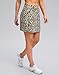 G Gradual Women's Golf Skirts Skort 4 Side Pockets High Waisted Stretchy Tennis Skirt with Short Athletic Casual (Leopard, L)