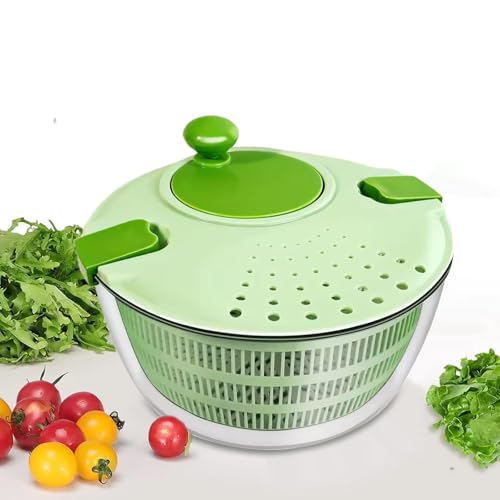 Salad Spinner Salad Washer and Spinner 4L Vegetable Dryer PP Salad Spinner