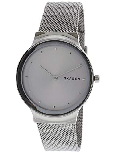 Preisvergleich Produktbild Skagen Freja Damen-Armbanduhr 34mm Armband Edelstahl + Gehäuse Quarz SKW2705